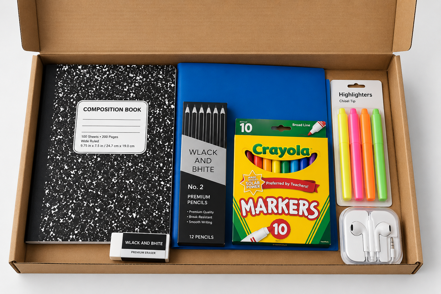 CAM DONATION School Supply Kit- Middle/High School
